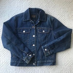 Lauren Jeans Co Jean Jacket Quilted Lining Sz Sm
